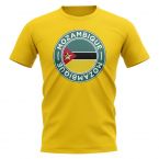 Mozambique Football Badge T-Shirt (Yellow)