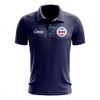 Costa Rica Football Polo Shirt (Navy)