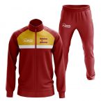 Spain Concept Football Tracksuit (Red)