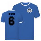 Stefan De Vrij Inter Milan Ringer Tee (Blue)