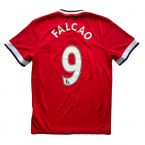 Manchester United 2014-15 Home Shirt (Falcao #9) ((Very Good) S)