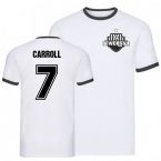 Andy Carroll Newcastle Ringer Tee (White)