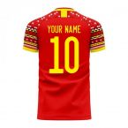 Belgium 2024-2025 Home Concept Football Kit (Libero) (Your Name)