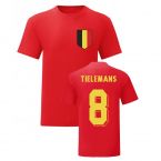 Youri Tielemans Belgium National Hero Tee's (Red)