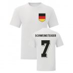 Bastian Schweinsteiger Germany National Hero Tee's (White)