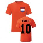 Ruud Gullit Holland National Hero Tee's (Orange)