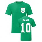 Steven Davis Northern Ireland National Hero Tee (Green)