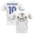 Raphinha Leeds Illustration T-Shirt (White)