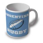 Argentina Rugby Ball Mug