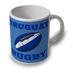 Uruguay Rugby Ball Mug (Sky Blue)