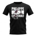 Philippe Coutinho Player Collage T-Shirt (Black)