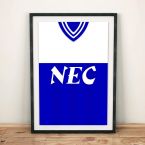 Everton 1985 Football Shirt Art Print