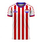 Paraguay 2020-2021 Home Concept Football Kit (Viper) - Womens