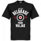 Partizan Belgrade Established T-Shirt - Back