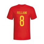 Marouane Fellaini Belgium Hero T-shirt (red) - Kids