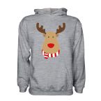 Oldham Athletic Rudolph Supporters Hoody (grey) - Kids