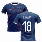 2024-2025 Glasgow Home Concept Football Shirt (Kamara 18)