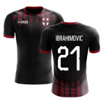 2024-2025 Milan Pre-Match Concept Football Shirt (Ibrahimovic 21)