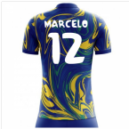 2024-2025 Brazil Away Concept Shirt (Marcelo 12) - Kids