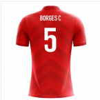 2024-2025 Costa Rica Airo Concept Home Shirt (Borges C 5)