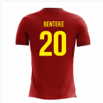 2024-2025 Belgium Airo Concept Home Shirt (Benteke 20)