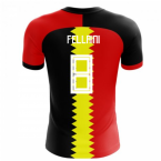 2024-2025 Belgium Flag Concept Football Shirt (Fellaini 8) - Kids