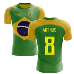 2024-2025 Brazil Flag Concept Football Shirt (Arthur 8)