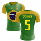 2024-2025 Brazil Flag Concept Football Shirt (Casemiro 5)