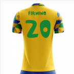 2024-2025 Brazil Home Concept Football Shirt (Firmino 20) - Kids