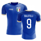 2024-2025 Italy Home Concept Football Shirt (Balotelli 9) - Kids