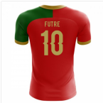 2024-2025 Portugal Flag Home Concept Football Shirt (Futre 10) - Kids