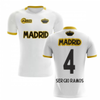 2024-2025 Madrid Concept Training Shirt (White) (SERGIO RAMOS 4)
