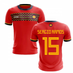 2024-2025 Spain Home Concept Football Shirt (Sergio Ramos 15)