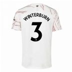 2020-2021 Arsenal Adidas Away Football Shirt (Kids) (WINTERBURN 3)