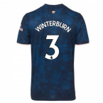 2020-2021 Arsenal Adidas Third Football Shirt (WINTERBURN 3)