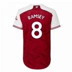 2020-2021 Arsenal Adidas Womens Home Shirt (RAMSEY 8)