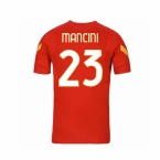 2020-2021 AS Roma Nike Training Shirt (Red) - Kids (MANCINI 23)