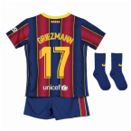 2020-2021 Barcelona Home Nike Baby Kit (GRIEZMANN 7)