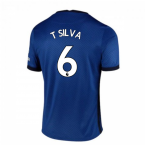 2020-2021 Chelsea Home Nike Football Shirt (Kids) (T SILVA 6)