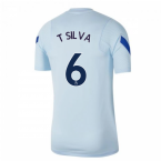 2020-2021 Chelsea Nike Training Shirt (Light Blue) - Kids (T SILVA 6)