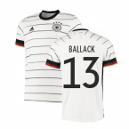 2020-2021 Germany Authentic Home Adidas Football Shirt (BALLACK 13)