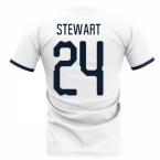 2024-2025 Glasgow Away Concept Football Shirt (Stewart 24)