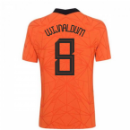 2020-2021 Holland Home Nike Vapor Match Shirt (WIJNALDUM 8)