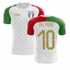2024-2025 Italy Away Concept Football Shirt (Del Piero 10) - Kids