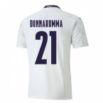 2020-2021 Italy Away Puma Football Shirt (Kids) (DONNARUMMA 21)