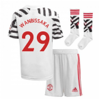 2020-2021 Man Utd Adidas Third Little Boys Mini Kit (WAN-BISSAKA 29)