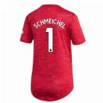 2020-2021 Man Utd Adidas Womens Home Shirt (SCHMEICHEL 1)