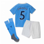 2020-2021 Manchester City Home Little Boys Mini Kit (ZABALETA 5)