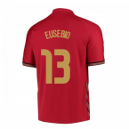 2020-2021 Portugal Home Nike Shirt (Kids) (EUSEBIO 13)