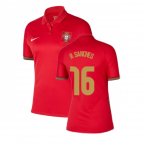 2020-2021 Portugal Home Nike Womens Shirt (R.SANCHES 16)